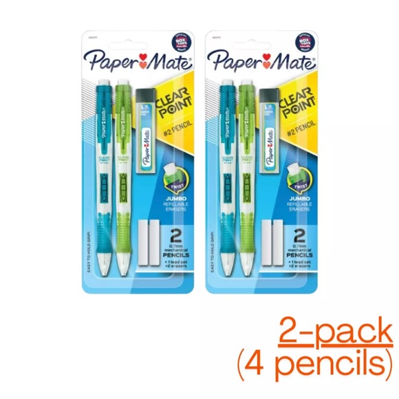 2 New Packs of PaperMate mechanical pencils - Picture 1 of 2